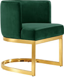 Gianna Green Velvet Dining Chair - NY Furniture Direct (NY)
