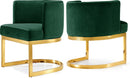 Gianna Green Velvet Dining Chair - NY Furniture Direct (NY)