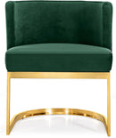 Gianna Green Velvet Dining Chair - NY Furniture Direct (NY)