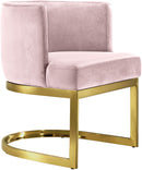 Gianna Pink Velvet Dining Chair - NY Furniture Direct (NY)