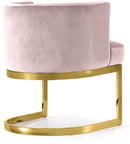 Gianna Pink Velvet Dining Chair - NY Furniture Direct (NY)
