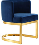 Gianna Navy Velvet Dining Chair - NY Furniture Direct (NY)