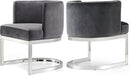 Gianna Grey Velvet Dining Chair - NY Furniture Direct (NY)