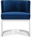 Gianna Navy Velvet Dining Chair - NY Furniture Direct (NY)