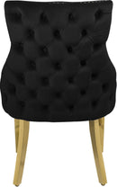 Tuft Black Velvet Dining Chair - NY Furniture Direct (NY)