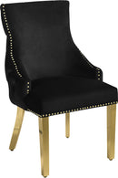 Tuft Black Velvet Dining Chair - NY Furniture Direct (NY)