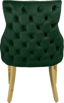 Tuft Green Velvet Dining Chair - NY Furniture Direct (NY)