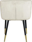 Louise Cream Velvet Dining Chair - NY Furniture Direct (NY)