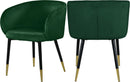 Louise Green Velvet Dining Chair - NY Furniture Direct (NY)