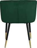 Louise Green Velvet Dining Chair - NY Furniture Direct (NY)