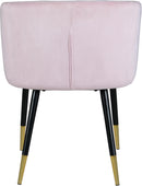 Louise Pink Velvet Dining Chair - NY Furniture Direct (NY)