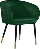 Louise Green Velvet Dining Chair - NY Furniture Direct (NY)