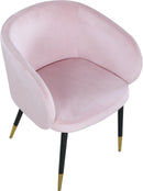Louise Pink Velvet Dining Chair - NY Furniture Direct (NY)