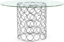 Opal Chrome Dining Table - NY Furniture Direct (NY)