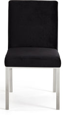 Opal Black Velvet Dining Chair - NY Furniture Direct (NY)