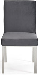 Opal Grey Velvet Dining Chair - NY Furniture Direct (NY)
