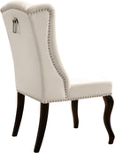 Suri Cream Velvet Dining Chair - NY Furniture Direct (NY)