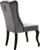 Suri Grey Velvet Dining Chair - NY Furniture Direct (NY)