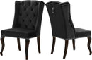 Suri Black Velvet Dining Chair