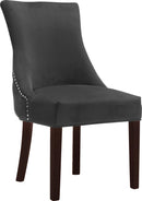 Hannah Grey Velvet Dining Chair - NY Furniture Direct (NY)