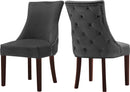 Hannah Grey Velvet Dining Chair - NY Furniture Direct (NY)