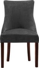 Hannah Grey Velvet Dining Chair - NY Furniture Direct (NY)