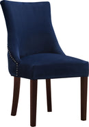 Hannah Navy Velvet Dining Chair - NY Furniture Direct (NY)
