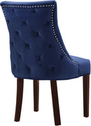Hannah Navy Velvet Dining Chair - NY Furniture Direct (NY)