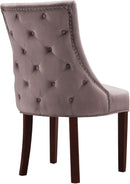 Hannah Pink Velvet Dining Chair - NY Furniture Direct (NY)