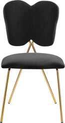 Angel Black Velvet Dining Chair - NY Furniture Direct (NY)