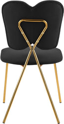 Angel Black Velvet Dining Chair - NY Furniture Direct (NY)