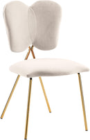 Angel Cream Velvet Dining Chair - NY Furniture Direct (NY)