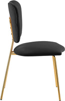 Angel Black Velvet Dining Chair - NY Furniture Direct (NY)