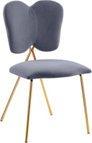 Angel Grey Velvet Dining Chair - NY Furniture Direct (NY)
