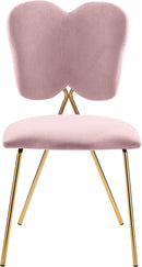 Angel Pink Velvet Dining Chair - NY Furniture Direct (NY)