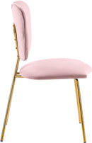 Angel Pink Velvet Dining Chair - NY Furniture Direct (NY)