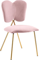 Angel Pink Velvet Dining Chair - NY Furniture Direct (NY)