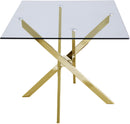 Xander Gold Dining Table - NY Furniture Direct (NY)