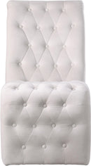 Curve Cream Velvet Dining Chair - NY Furniture Direct (NY)