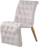 Curve Cream Velvet Dining Chair - NY Furniture Direct (NY)