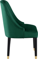 Omni Green Velvet Dining Chair - NY Furniture Direct (NY)