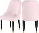 Omni Pink Velvet Dining Chair - NY Furniture Direct (NY)