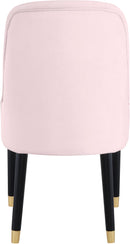 Omni Pink Velvet Dining Chair - NY Furniture Direct (NY)