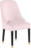 Omni Pink Velvet Dining Chair - NY Furniture Direct (NY)