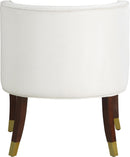 Perry Cream Velvet Dining Chair - NY Furniture Direct (NY)