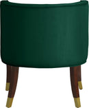 Perry Green Velvet Dining Chair - NY Furniture Direct (NY)