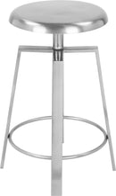 Lang Silver Counter/Bar Stool - NY Furniture Direct (NY)