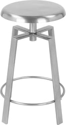 Lang Silver Counter/Bar Stool - NY Furniture Direct (NY)