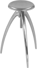 Clara Silver Counter/Bar Stool - NY Furniture Direct (NY)