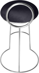 Ring Black Velvet Counter Stool - NY Furniture Direct (NY)